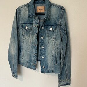 nwt BLANKNYC Raw Hem Denim Jacket